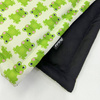 Waterproof Mat for the dog, puppy, cat, Green Frogs Psiakrew Design
