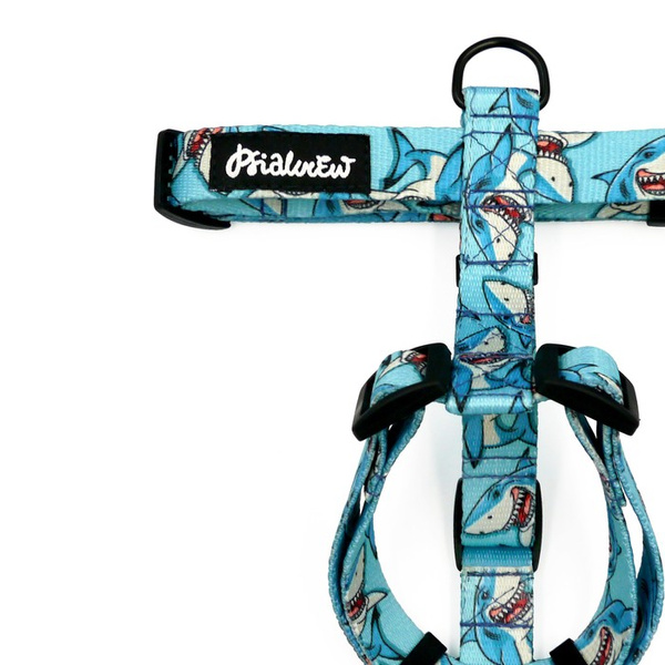 Harness for Dog, Model Shark Guard Harness Small Harness for small dogs, puppies, black extras