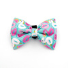 Dog Bow Tie Azure Pool Pet Bow Tie, Bowtie, Collar Attachment