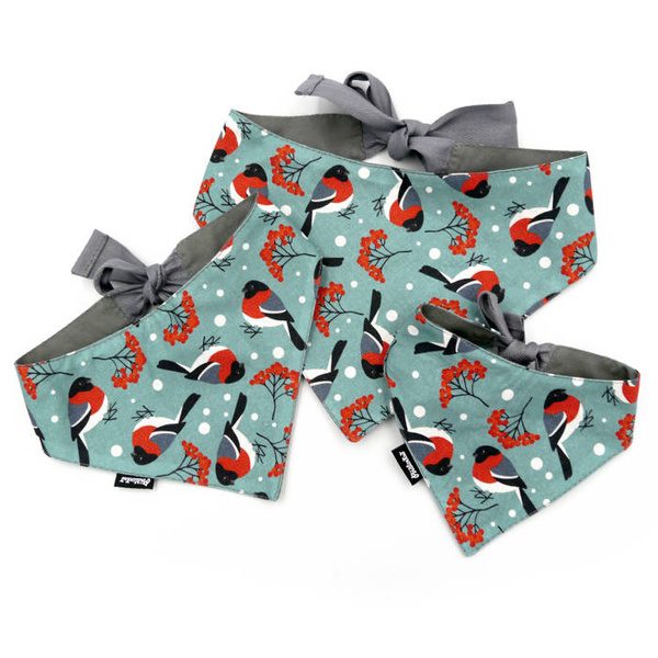 Dog Bandana Under the Rowan Psiakrew handkerchief style to tie around your pet’s neck