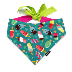 Bandanka Ice Ice Baby Psiakrew, wiązana chusteczka, apaszka bawełniana