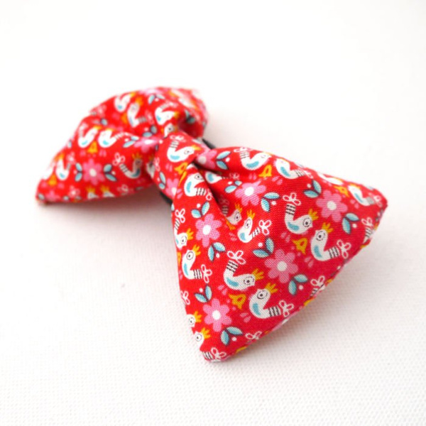 Dog Bow Tie, gift for dog, Pet Bow Tie, Bowtie, Collar Attachment, Folk
