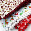 Santa Claus Dog Bandana handkerchief style to tie around your pet’s neck