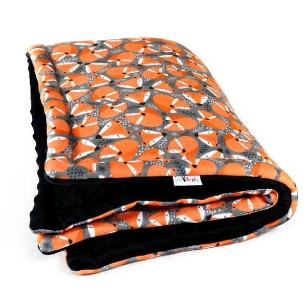 Premium Mat Plaid Blanket for the dog, Foxy Lady Psiakrew Design 