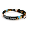Dog Collar Psiakrew Wild Animals 2.5 cm, 1"  wide, black extras