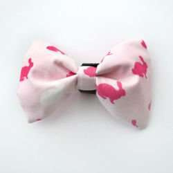 Dog Bow Tie, gift for dog, Pet Bow Tie, Bowtie, Collar Attachment, Fox