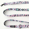 Dog Leash Llama, 2 cm wide, black small snap hook 4 cm