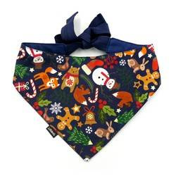 Premium Dog Bandana Winter is coming handkerchief style to tie around your pet’s neck