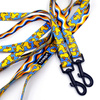Long Dog Leash Ducky Duck width 2 cm (0.78")  wide, , black snap hook