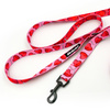 Walking leash for Dog Lollipops Psiakrew, width 2 cm, black snap hook 6 cm
