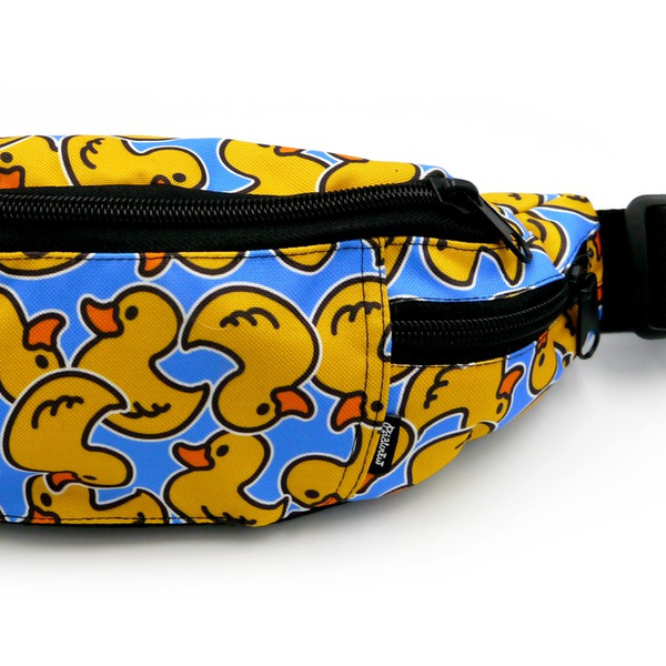 Fanny Pack Hip Bag Bum Bag Ducky Duck Psiakrew rubber duck pattern