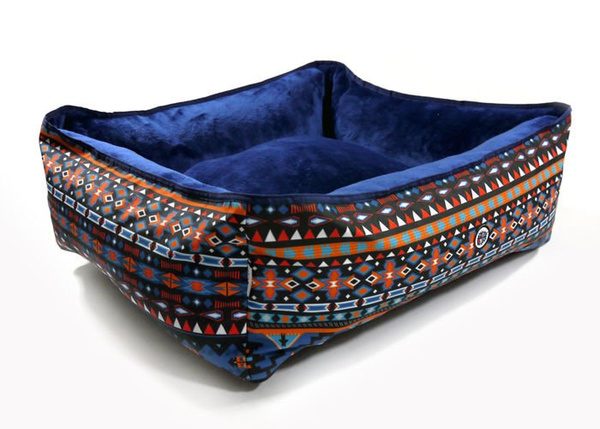 Rozbieralne Legowisko dla Psa Sorry Winnetou, Posłanie dla Pupila, indiański wzór, Psiakrew Design