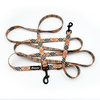 Long Dog Leash Dogberry Psiakrew width 2 cm (0.78"),  black snap hook 7 cm (3,15")