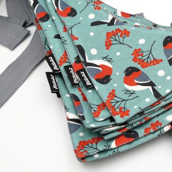 Dog Bandana Under the Rowan Psiakrew handkerchief style to tie around your pet’s neck