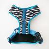 Dog Harness Zebra, Animal print, Always Feeling Cool, Super Soft Psiakrew 