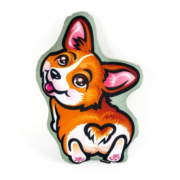 Poduszka Pies Welsh Corgi Psiakrew Przytulanka Maskotka Zabawka Pluszak 