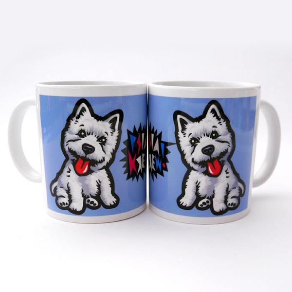 Kubek Pies z Westie Maskotka
