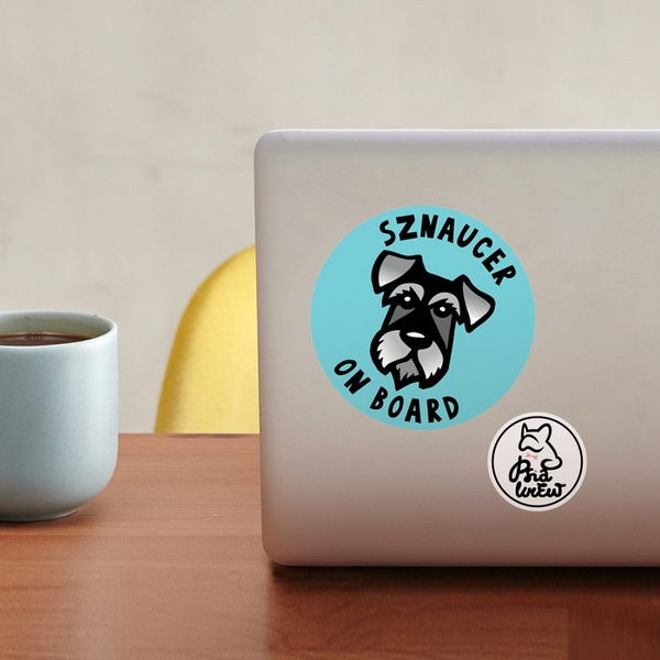 Schnauzer Dog Sticker for Car Bumper Auto Moto Car Body Rear Window