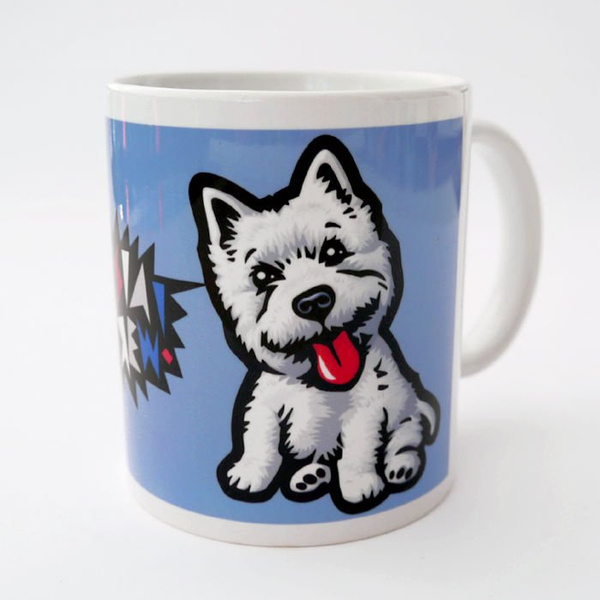 Mug with Westie Mascot