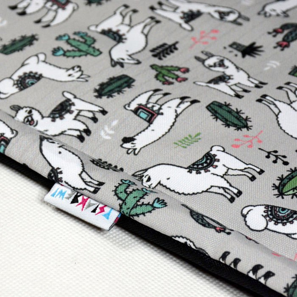 Waterproof Mat for the dog, puppy, cat Llama Psiakrew Design