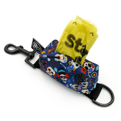 Pouch for poop bags Día de los Muertos Psiakrew