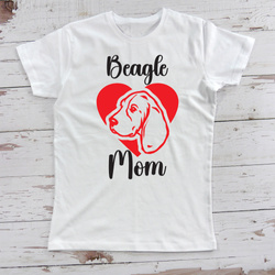 Personalized Women's T-Shirt with Beagle Dog – Psiakrew