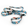 Dog Leash Spotted Cow width 2.5 cm, 1"  wide,  black snap hook 6 cm