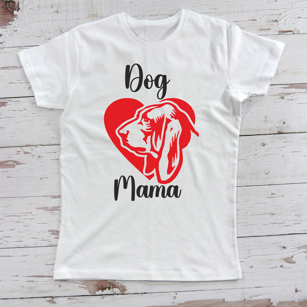 Personalized Women's T-Shirt with Basset Hound – Psiakrew