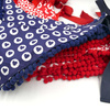 Dog Bandana I love my Family handkerchief style to tie around your pet’s neck