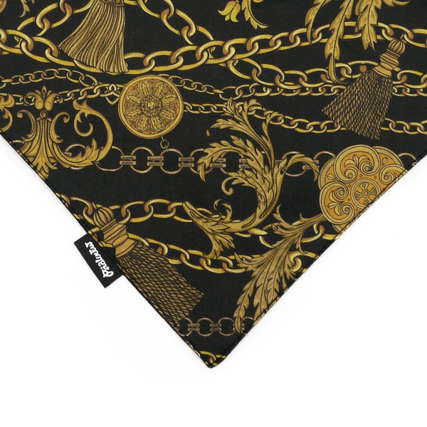 Donatella Psiakrew Bandana, gebundenes Taschentuch, Baumwollschal