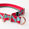 Half-choke collar Watermelon, 2.5 cm wide, medium and big dogs, rose gold