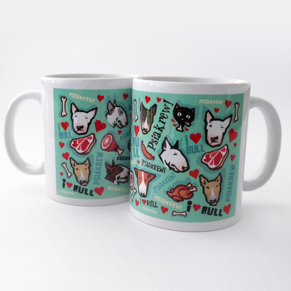 Mug Bull Terrier Gourmet Psiakrew