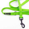 Lime Dog Leash width 2 cm 0.78 ", black extras   