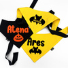 Halloween-Hundebandana mit Namen – BAT von Psiakrew