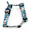 Harness for Dog, Model Spotted Cow Guard Harness, black extras