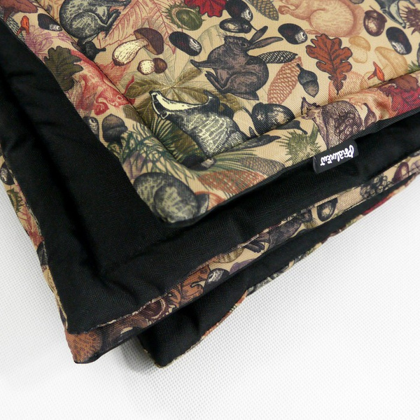 Waterproof Mat for the dog, puppy, cat, Forest Treasures, Psiakrew Design