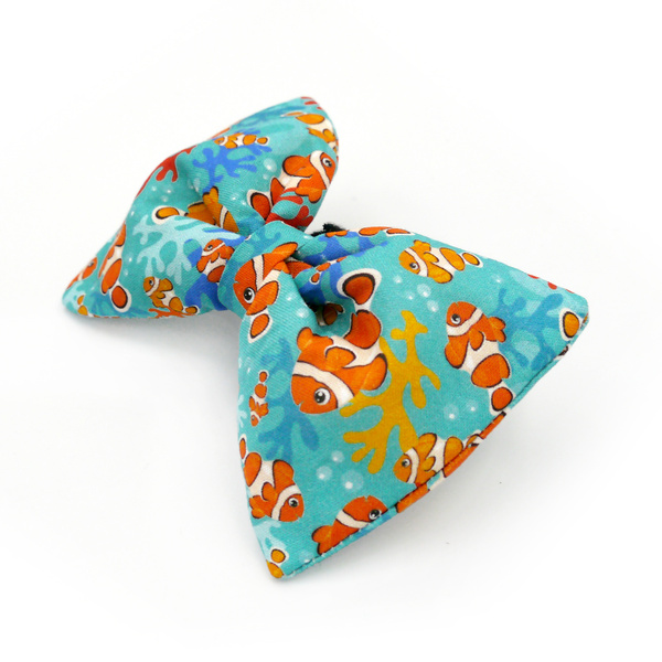 Psiakrew Dog Bow Tie Blue Lagoon, elegant classic bow