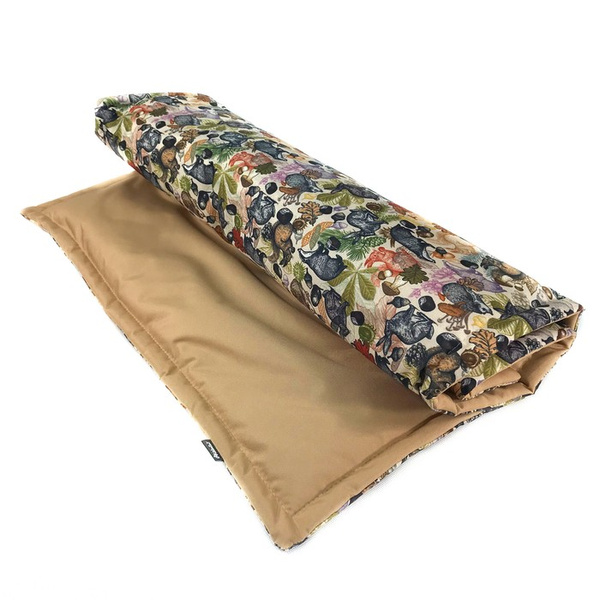 Waterproof Mat for the dog, puppy, cat, Forest Treasures Psiakrew Design