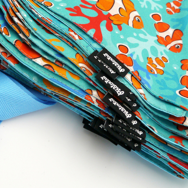 Dog Bandana Blue Lagoon Psiakrew handkerchief style to tie around your pet’s neck