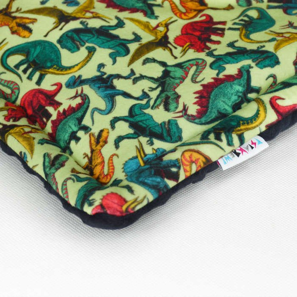 Premium Mat Plaid Blanket for the dog Jurassic Bark Psiakrew Design