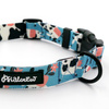 Dog Collar Psiakrew Spotted Cow 2.5 cm wide, black extras