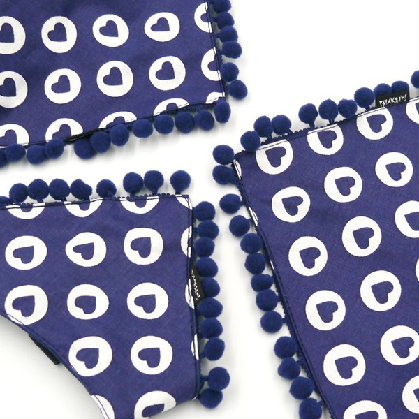 Dog Bandana I love my Family handkerchief style to tie around your pet’s neck