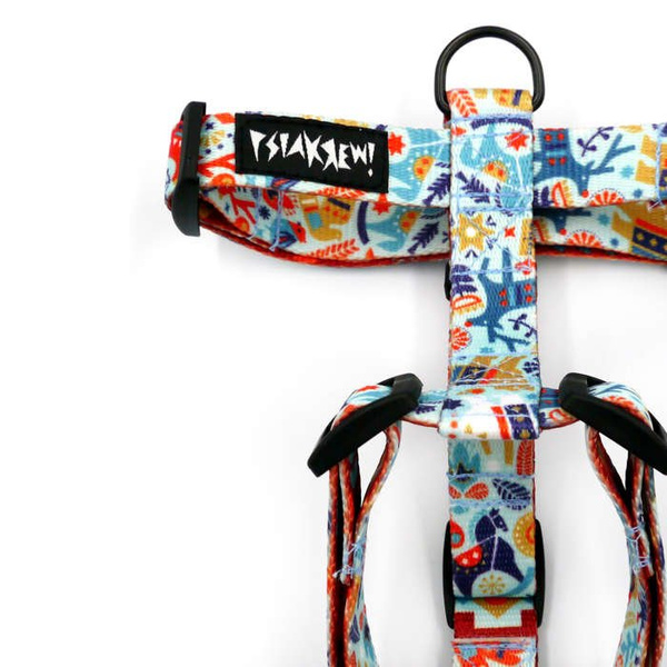 Harness for Dog, Model Winter Folk Guard Harness Small Harness for small dogs, puppies, black extras