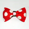 Dog Bow Tie, gift for dog, Pet Bow Tie, Bowtie, Collar Attachment, model Toadstool