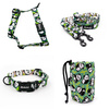 ACCESSORY KIT. Small dog. Bamboo Panda Psiakrew Series; Collar, Harness, Leash, Sachet for dog treats
