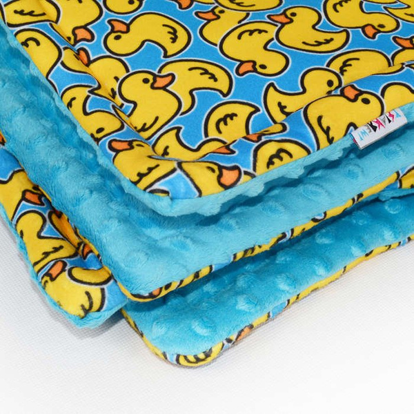 Premium Mat Plaid Blanket for the dog Ducky Duck Psiakrew Design