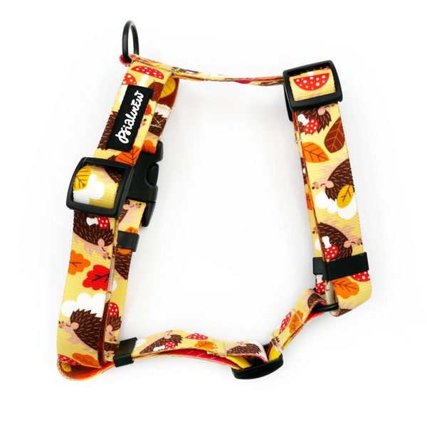 Harness for Dog - Hedgehog Dreamer - Guard Harness, for medium and big dogs, black extras
