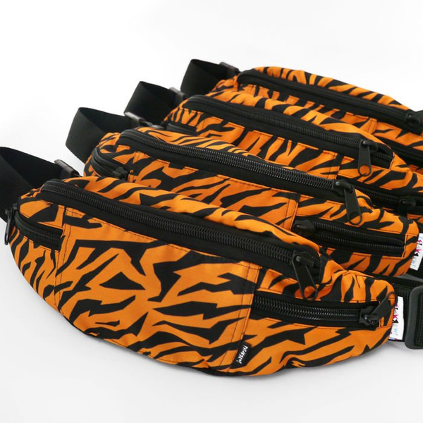 Nerka Biodrowa Saszetka wzór panterka Tiger