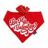 Bandana for Dog Be My Valentine Psiakrew, red bandana scarf