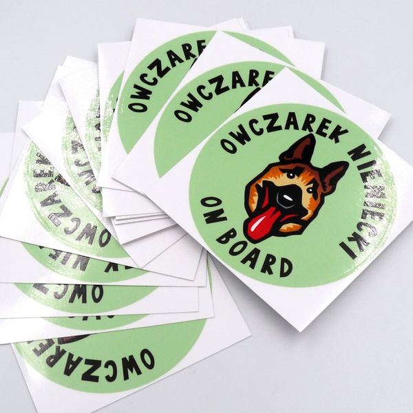 German Shepherd Dog Sticker for Car Bumper Auto Moto Car Body Rear Window